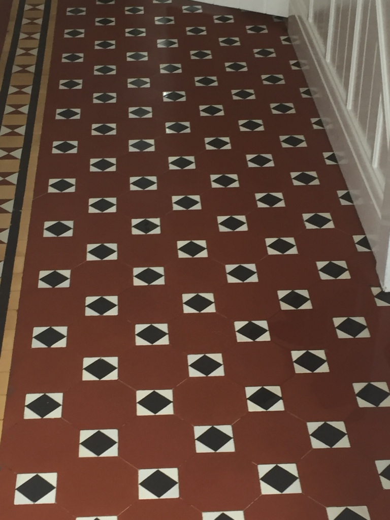 Beautiful Victorian Floor During Cleaning in Wyken