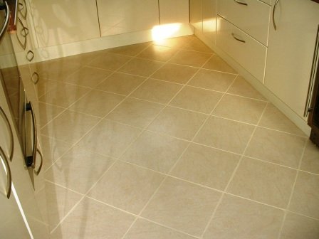 Kitchen After Grout Colouring