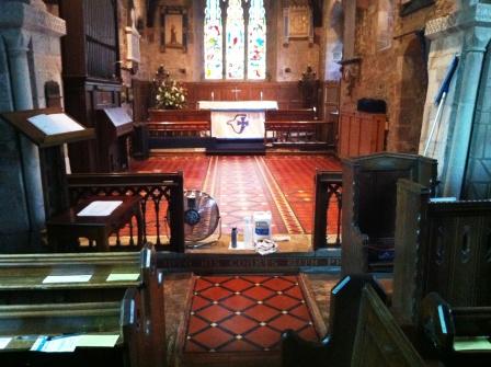Victorian Church Interior