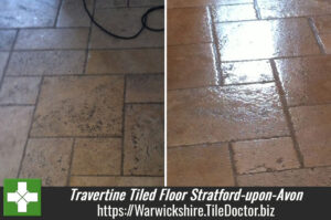 Cleaning Travertine in Stratford-upon-Avon