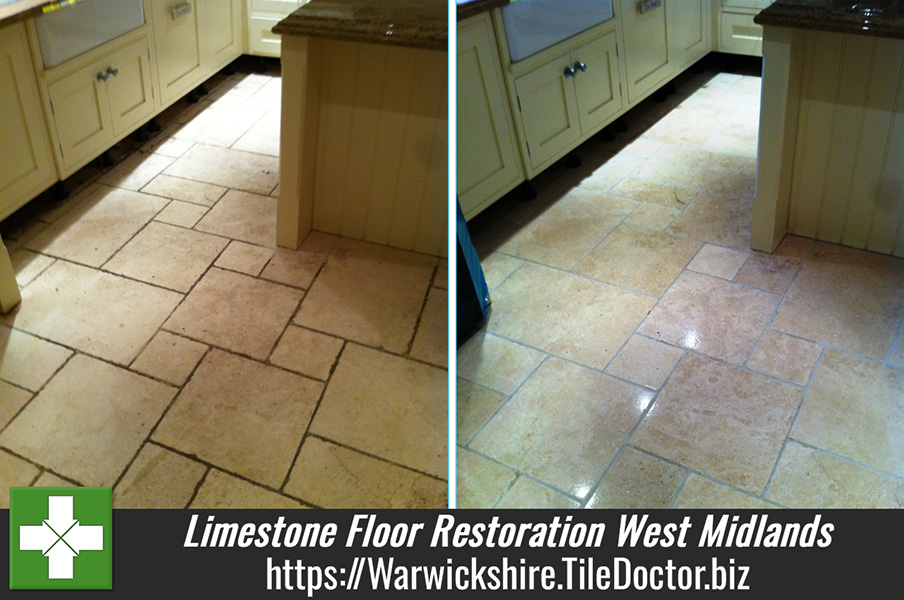 Limestone Floor Restoration