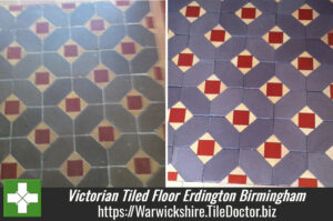Victorian Tiled Floor in Erdington Birmingham