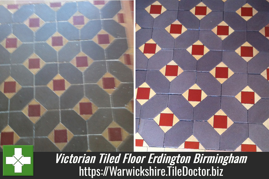 Victorian Tiled Floor in Erdington Birmingham