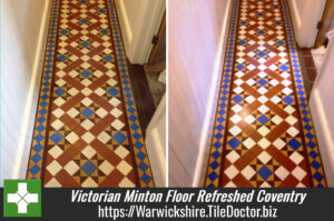 Victorian Minton Floor Refreshed in Coventry