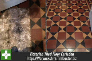 Rebuilding and Restoring a Damaged Victorian Tiled Floor in Earlsdon