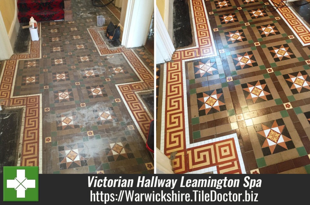 Victorian Hallway Floor Rebuilt and Restored in Leamington Spa